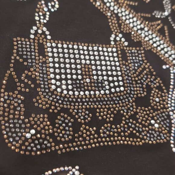 3/$20 Brussels Belgium Souvenir Tshirt Fashion Rhinestone Top Europe Travel - Picture 12 of 14